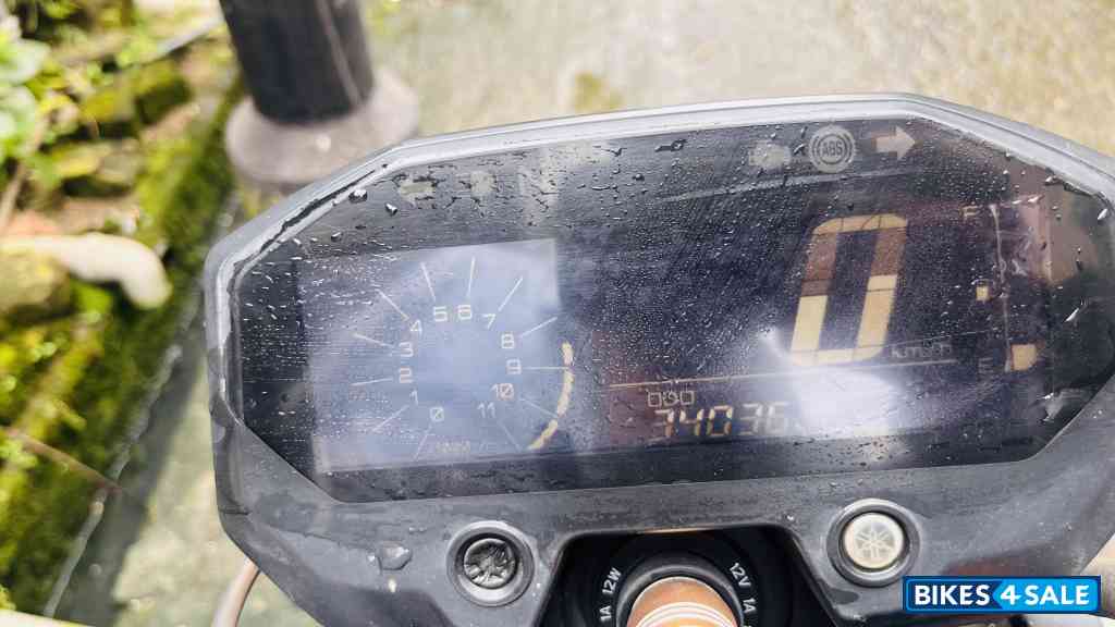 Matt Dull Orange And Black Yamaha FZ-X