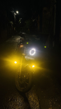 Matt Dull Orange And Black Yamaha FZ-X