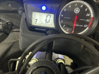 Blue Yamaha YZF R15 V2