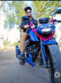 Blue TVS Apache RTR 160 4V BS6