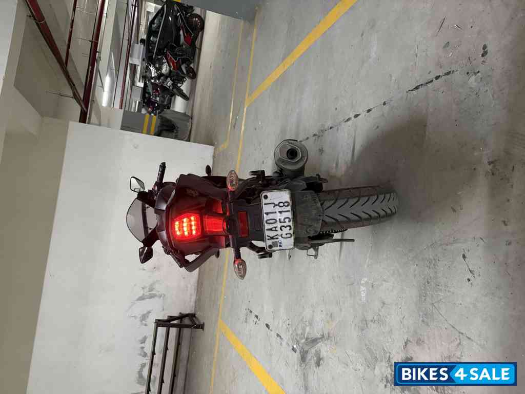 Black Yamaha YZF R15 V3 BS6