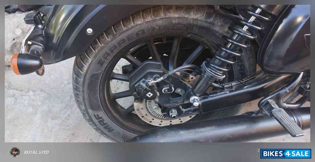 Smoke Grey Yezdi Roadster Dark