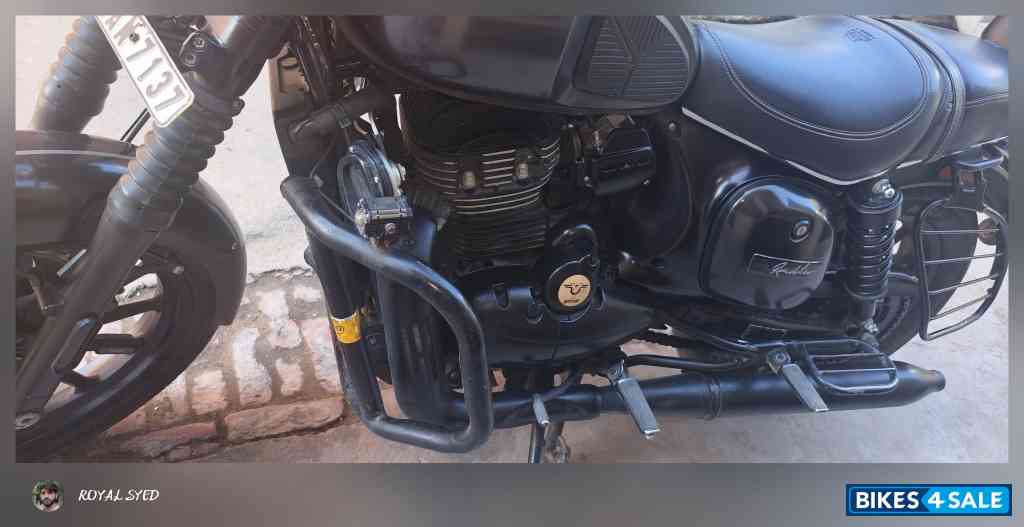 Smoke Grey Yezdi Roadster Dark