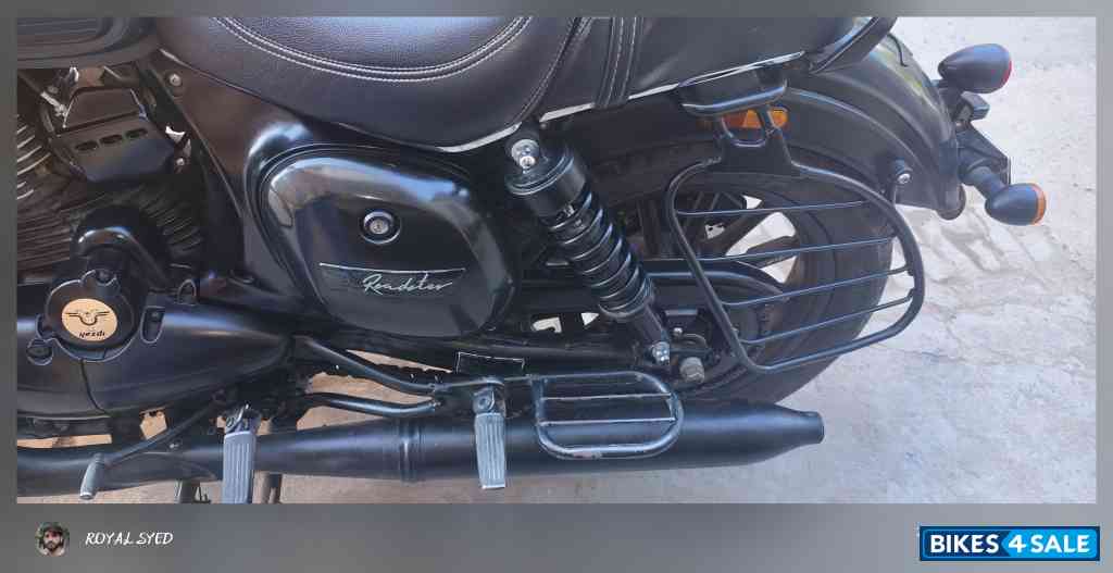 Smoke Grey Yezdi Roadster Dark