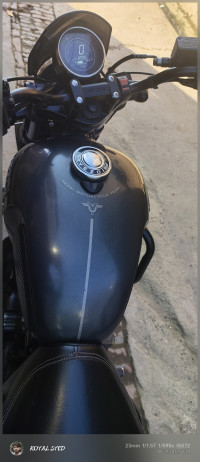 Smoke Grey Yezdi Roadster Dark