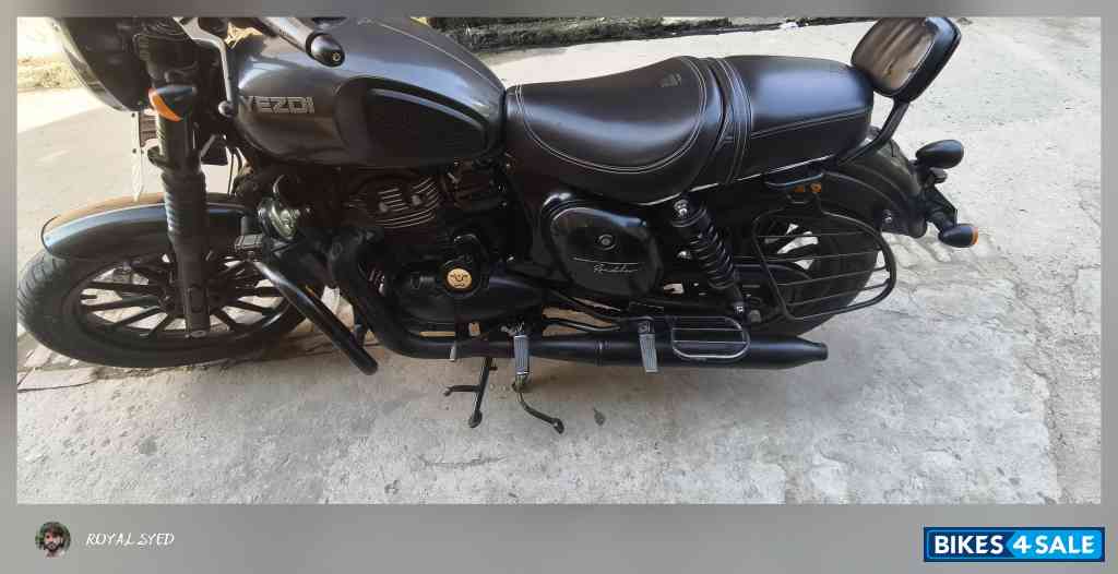 Smoke Grey Yezdi Roadster Dark