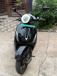 Black Bajaj Chetak Electric
