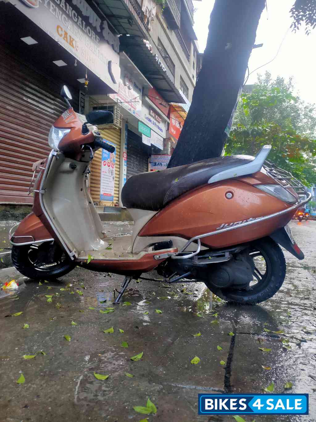 Gloss Brown TVS Jupiter