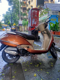 Gloss Brown TVS Jupiter