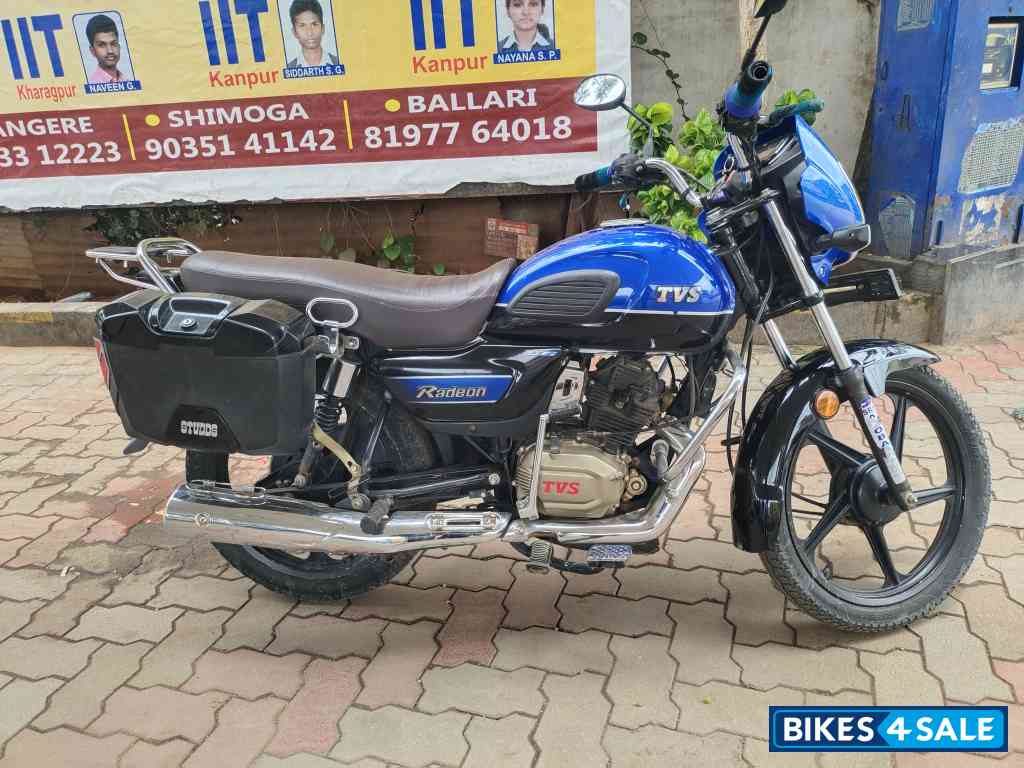 Blue Black TVS Radeon Dual Tone Edition