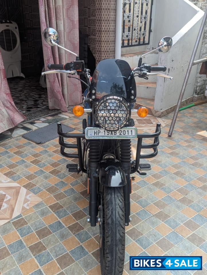 Blue Royal Enfield Meteor 350 Supernova