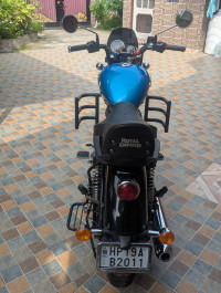 Blue Royal Enfield Meteor 350 Supernova