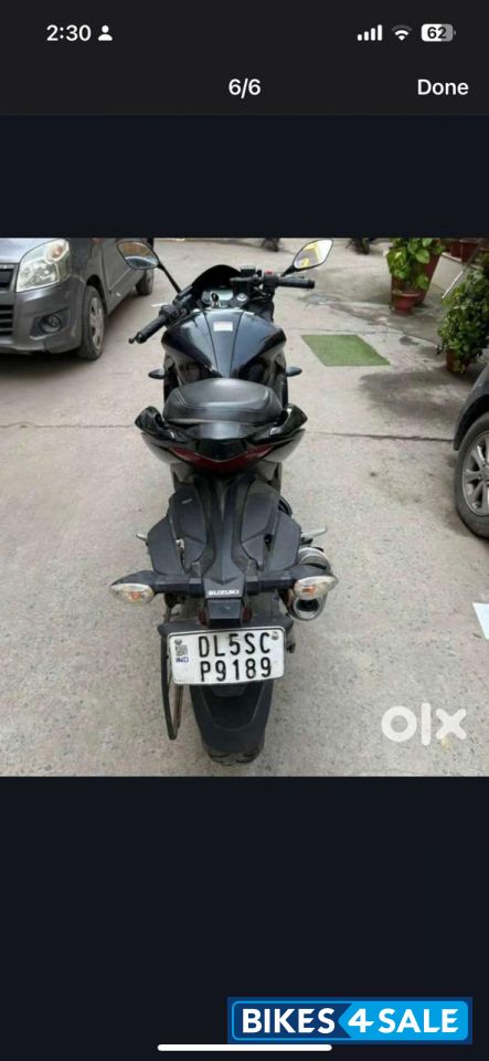 Black Suzuki Gixxer 150
