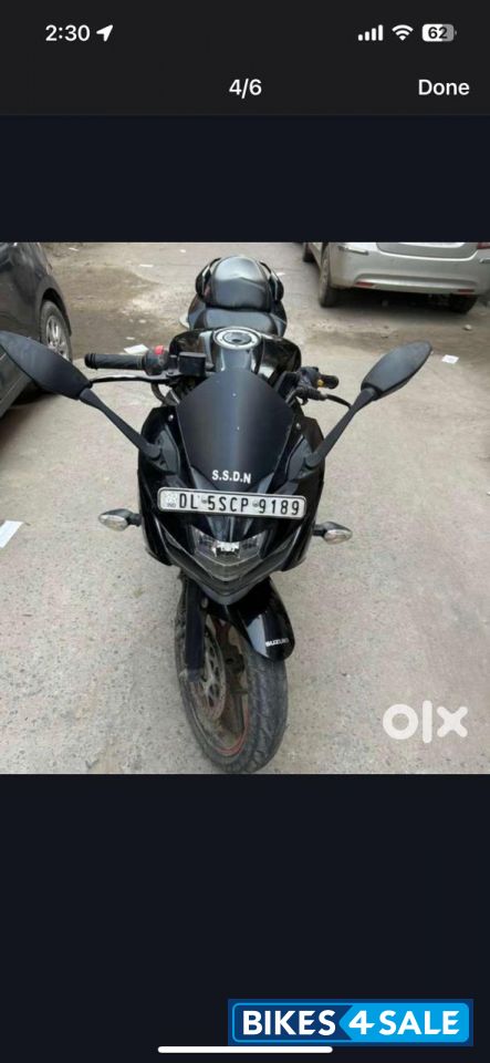 Black Suzuki Gixxer 150