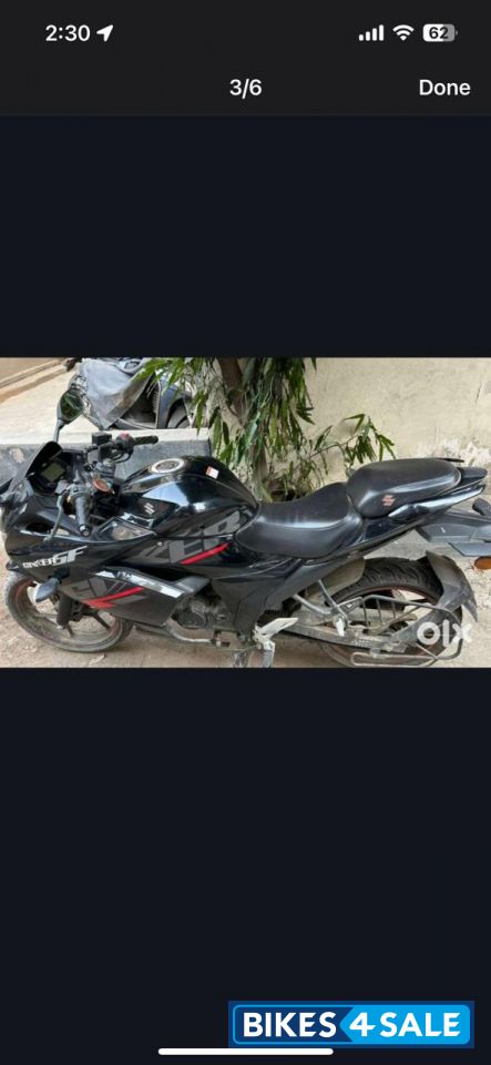 Black Suzuki Gixxer 150