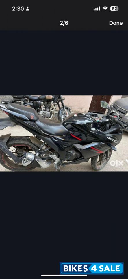 Black Suzuki Gixxer 150