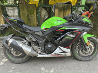 Candy Lime Green Kawasaki Ninja 300 BS6 2023