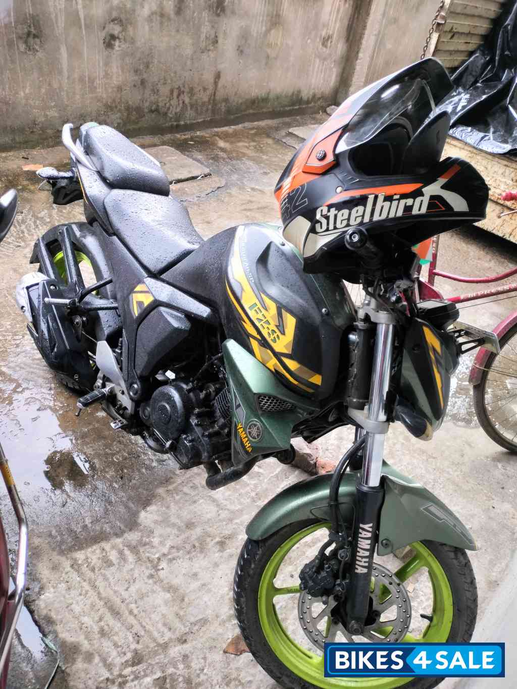 Army Green Yamaha FZ-S FI V2