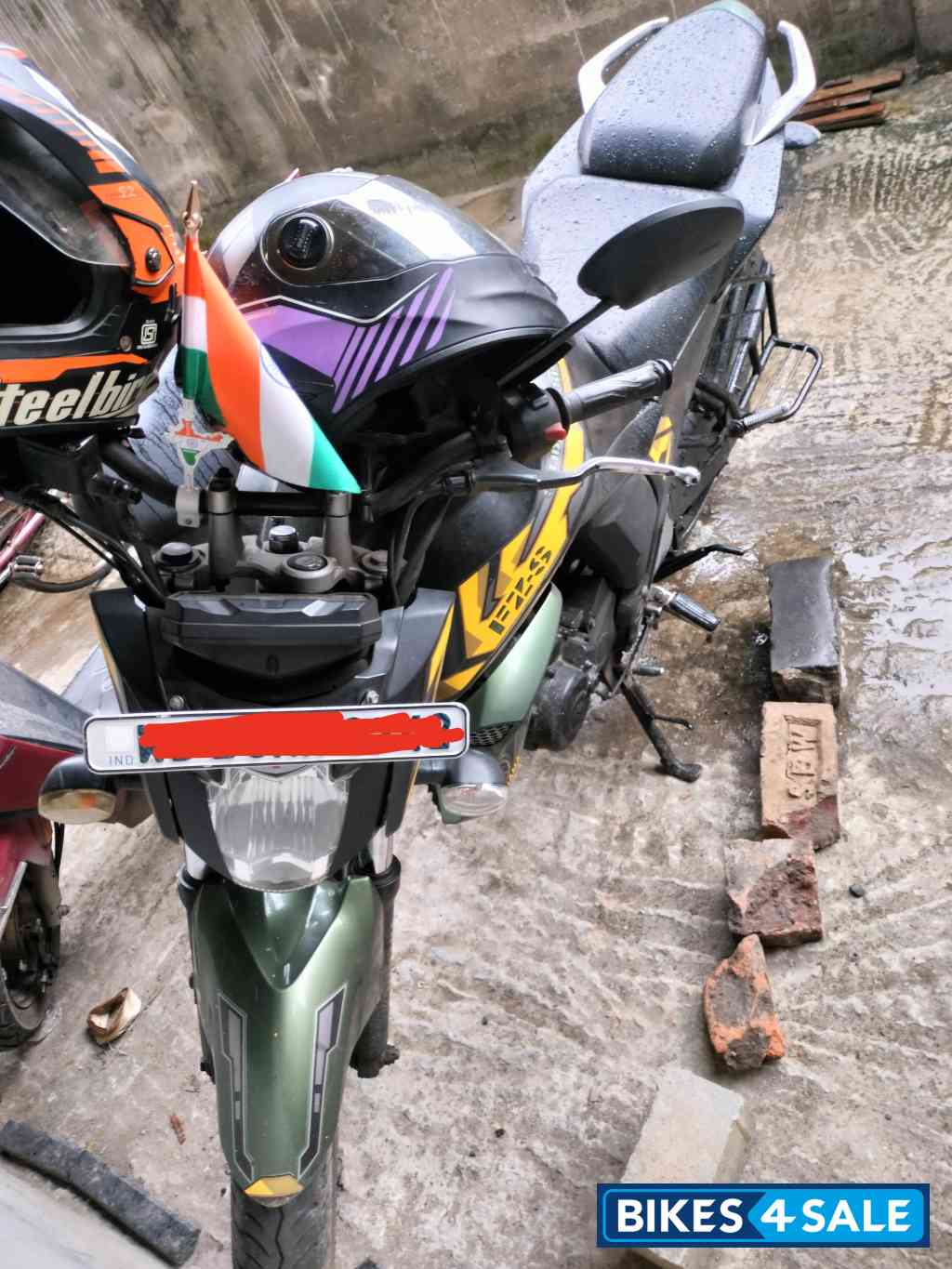 Army Green Yamaha FZ-S FI V2