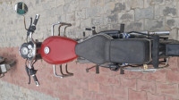 Red And Black Royal Enfield Bullet Standard 350