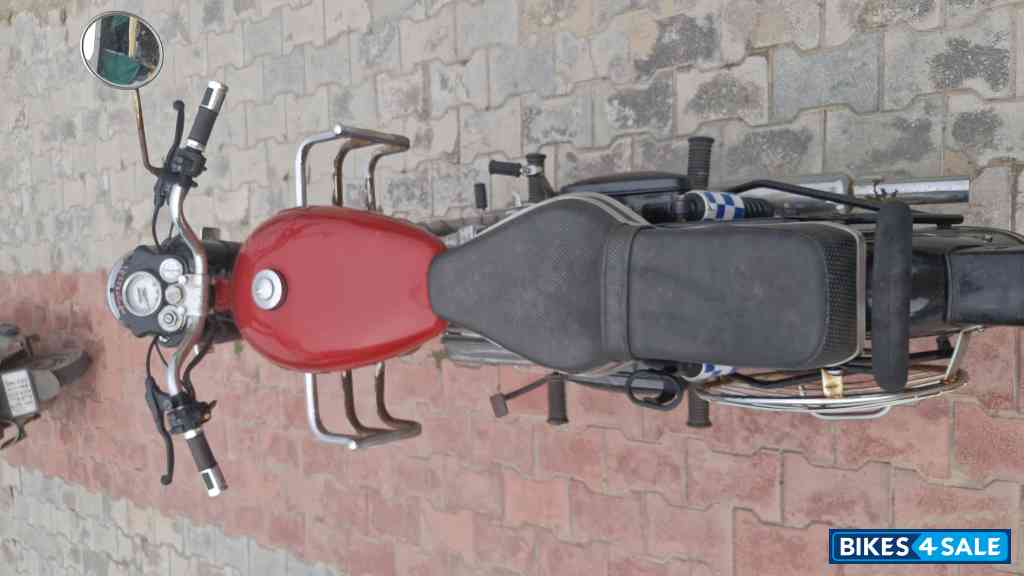 Red And Black Royal Enfield Bullet Standard 350