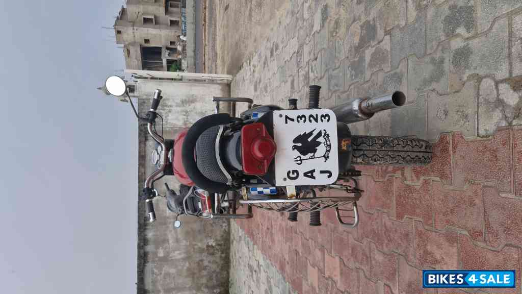 Red And Black Royal Enfield Bullet Standard 350