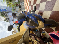 Blue Honda Dio