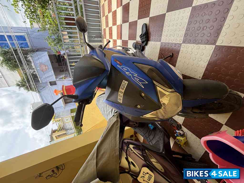 Blue Honda Dio