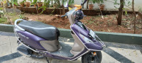 Purple TVS Scooty Zest 110 BS6