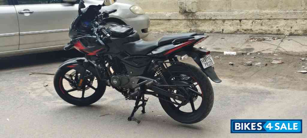 Red And Black Bajaj Pulsar 220F