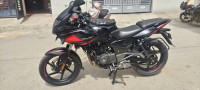 Red And Black Bajaj Pulsar 220F