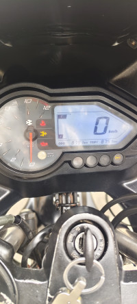 Red And Black Bajaj Pulsar 220F