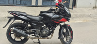 Red And Black Bajaj Pulsar 220F