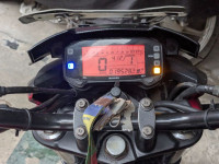 Candy Red/silver Suzuki Gixxer ABS