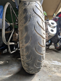 Candy Red/silver Suzuki Gixxer ABS