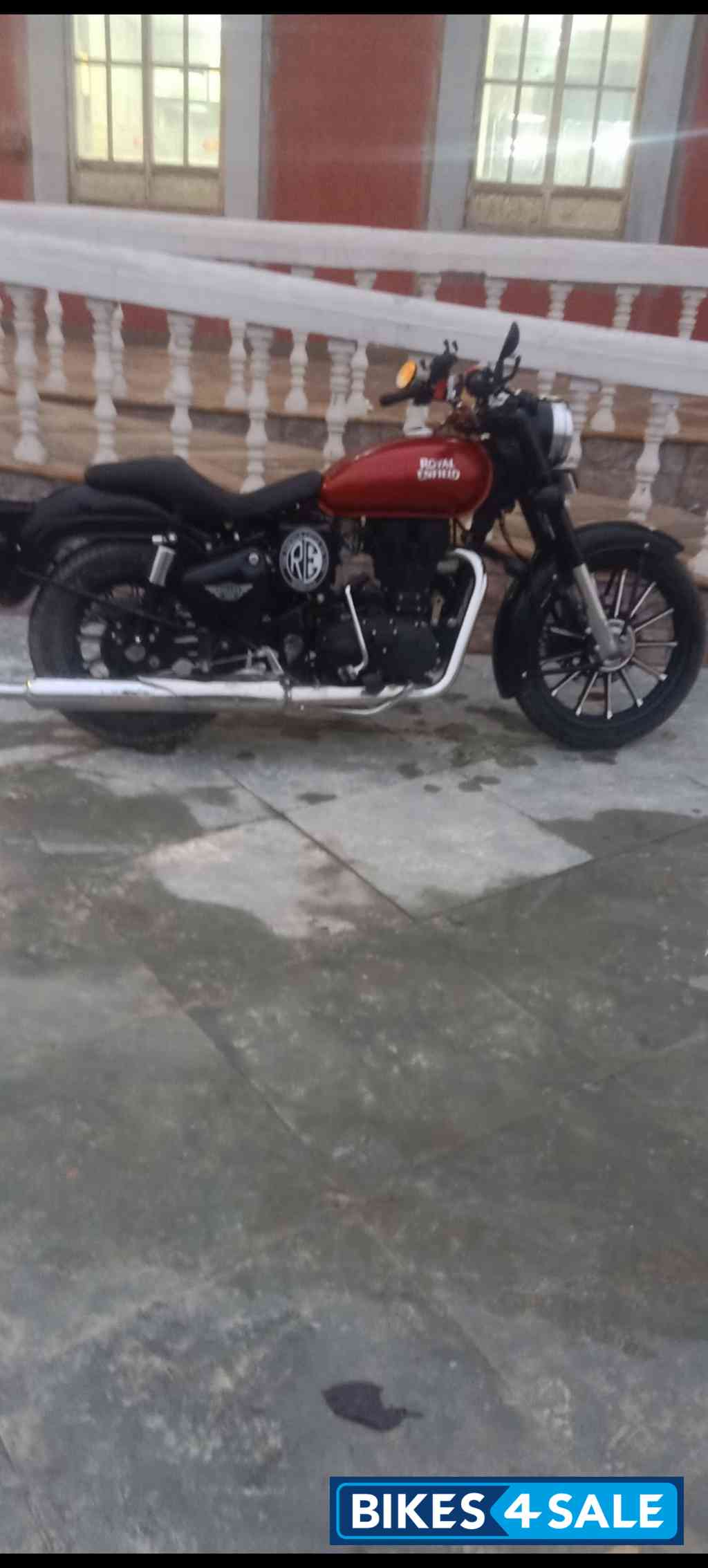 Regal Red Royal Enfield Bullet Electra