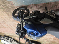 Purple Blue Yamaha FZ-S FI V3 BS6