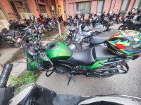 Green Bajaj Dominar 400 ABS BS6