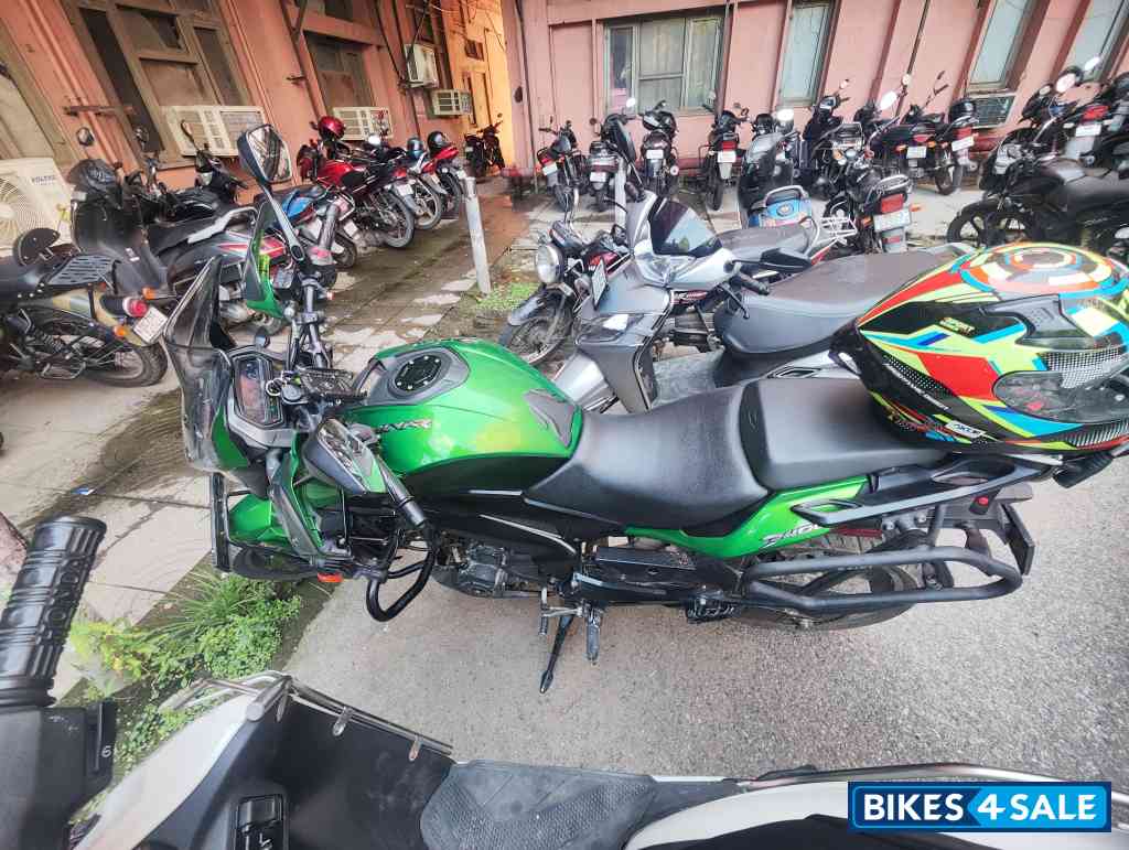 Green Bajaj Dominar 400 ABS BS6