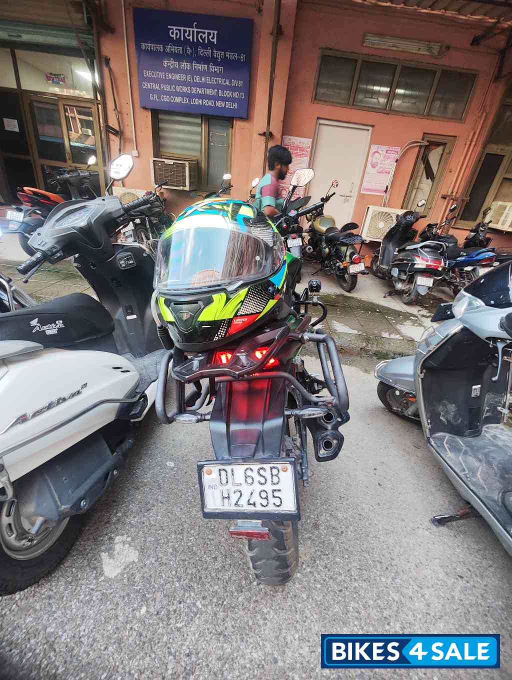 Green Bajaj Dominar 400 ABS BS6
