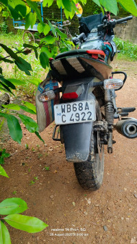 Ebony Black Red Dkl Bajaj Pulsar 180F Neon