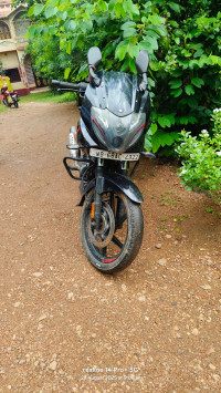 Ebony Black Red Dkl Bajaj Pulsar 180F Neon