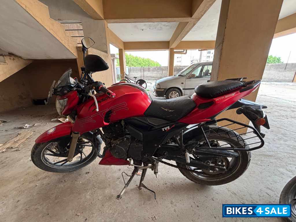 Red TVS Apache RTR 200 4V ABS