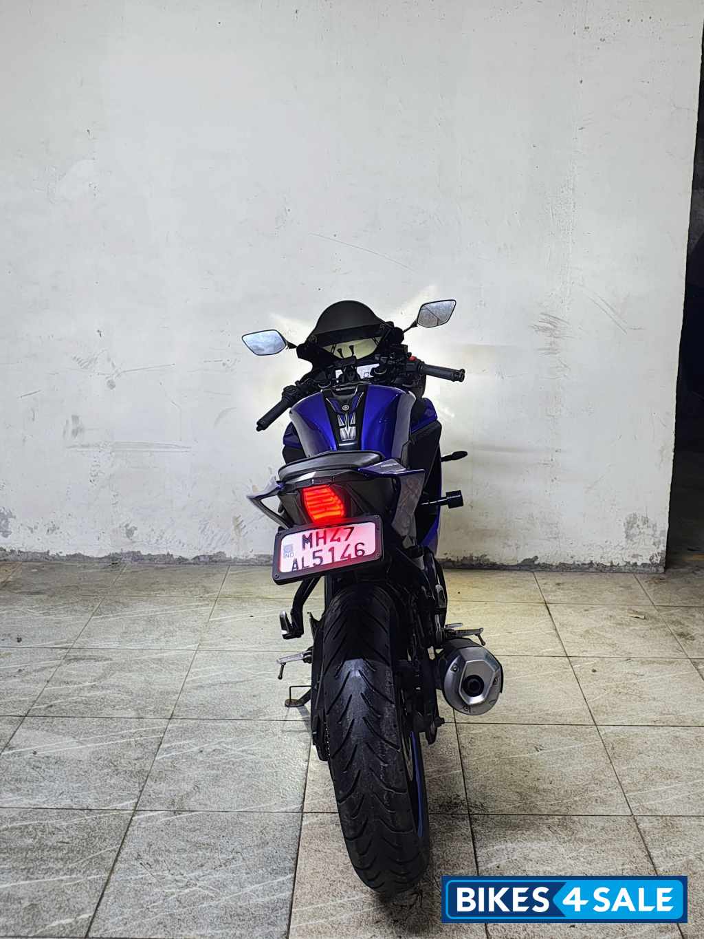 Racing Blue Yamaha YZF R15 V3