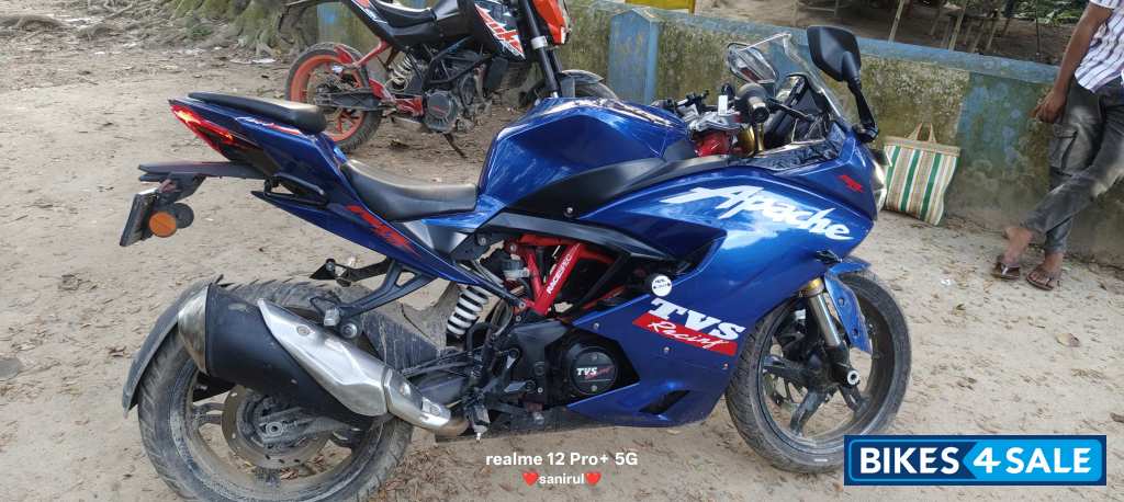 Blue TVS Apache RR 310