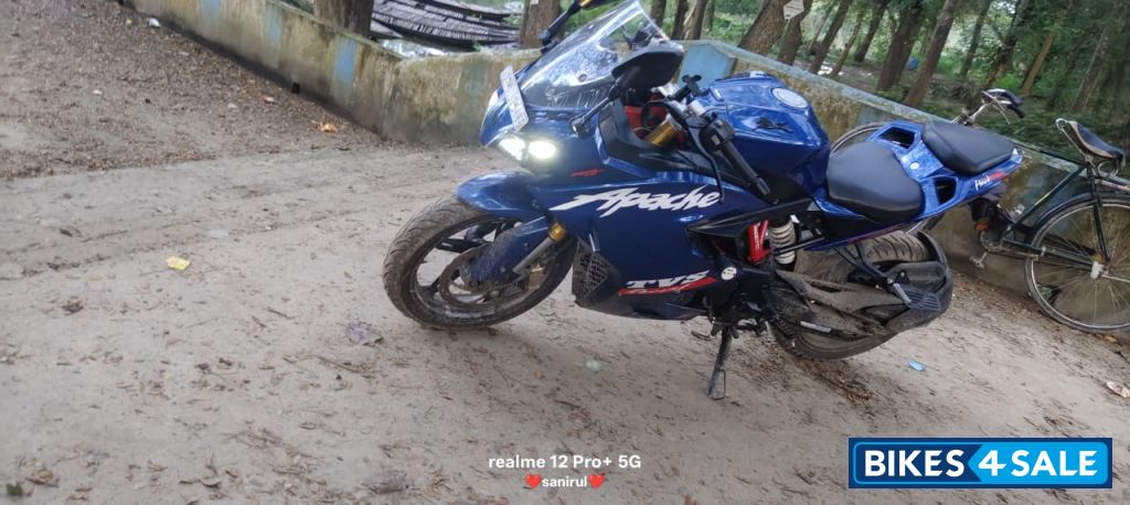 Blue TVS Apache RR 310