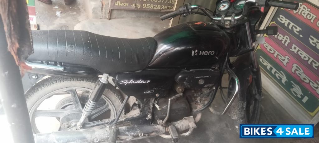 Black Accent Hero Splendor Plus