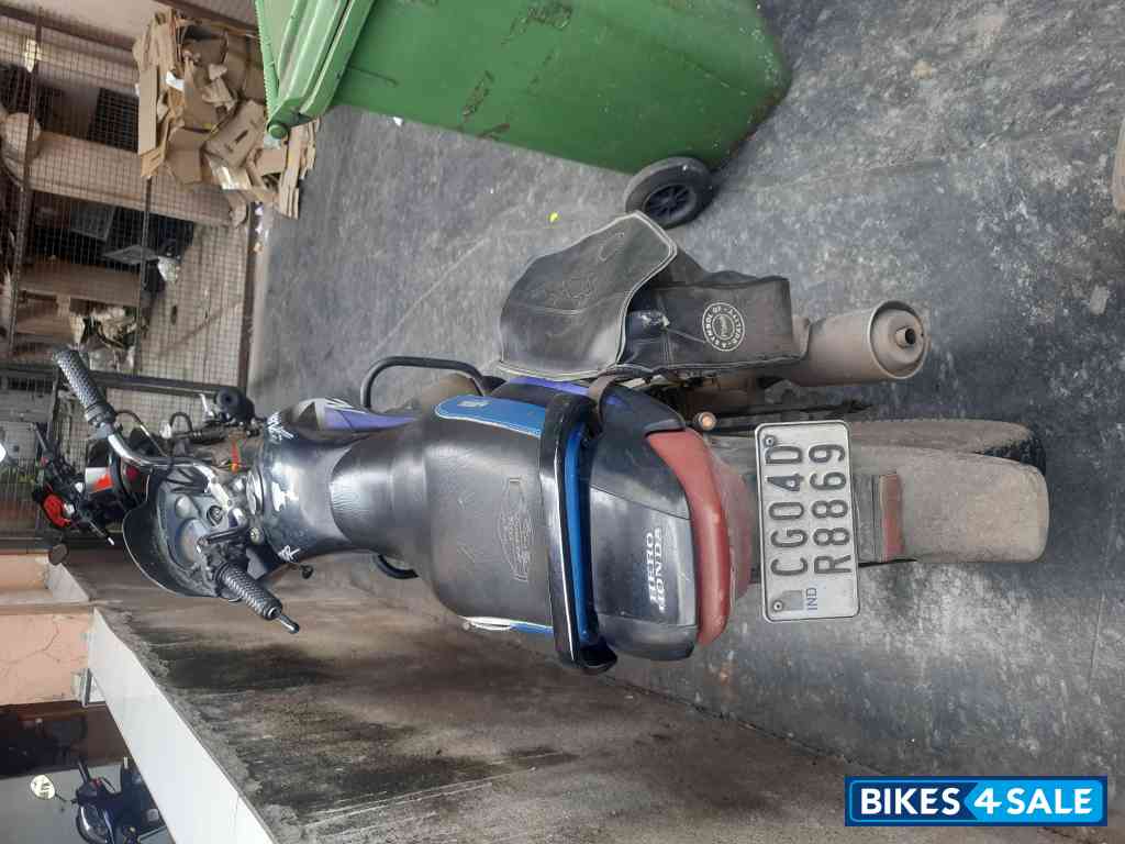 Black+purple Hero Splendor NXG