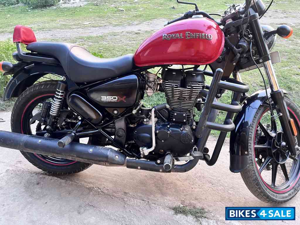 Red Royal Enfield Thunderbird X 350