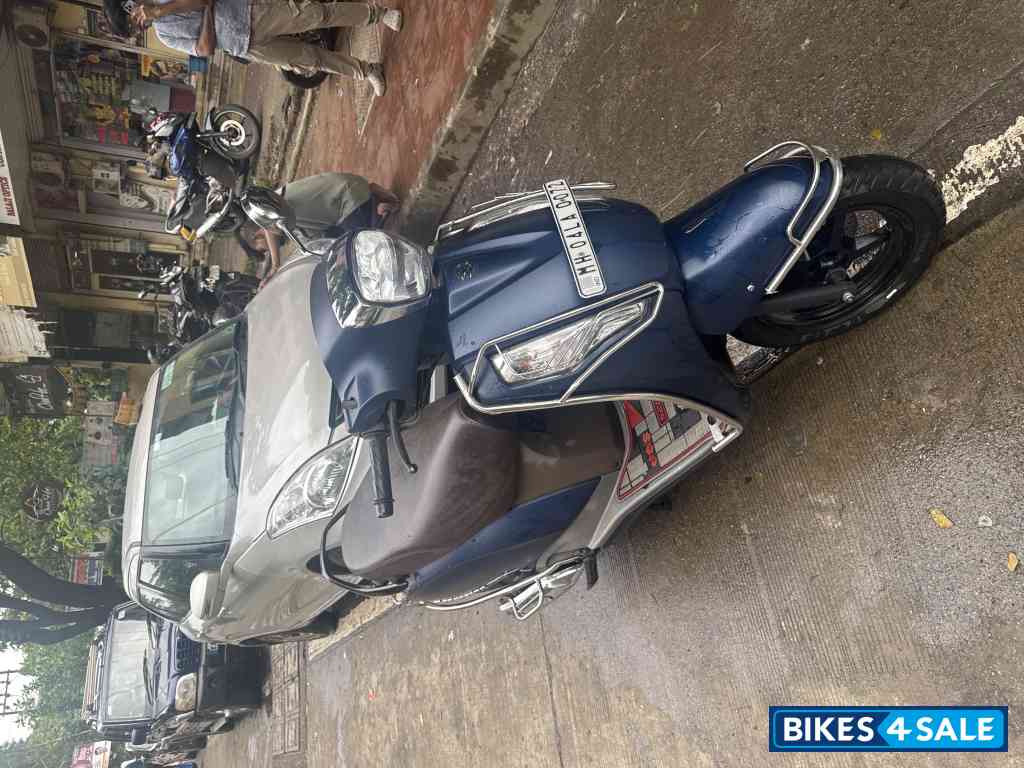 Blue Suzuki Access 125 Bluetooth Enabled
